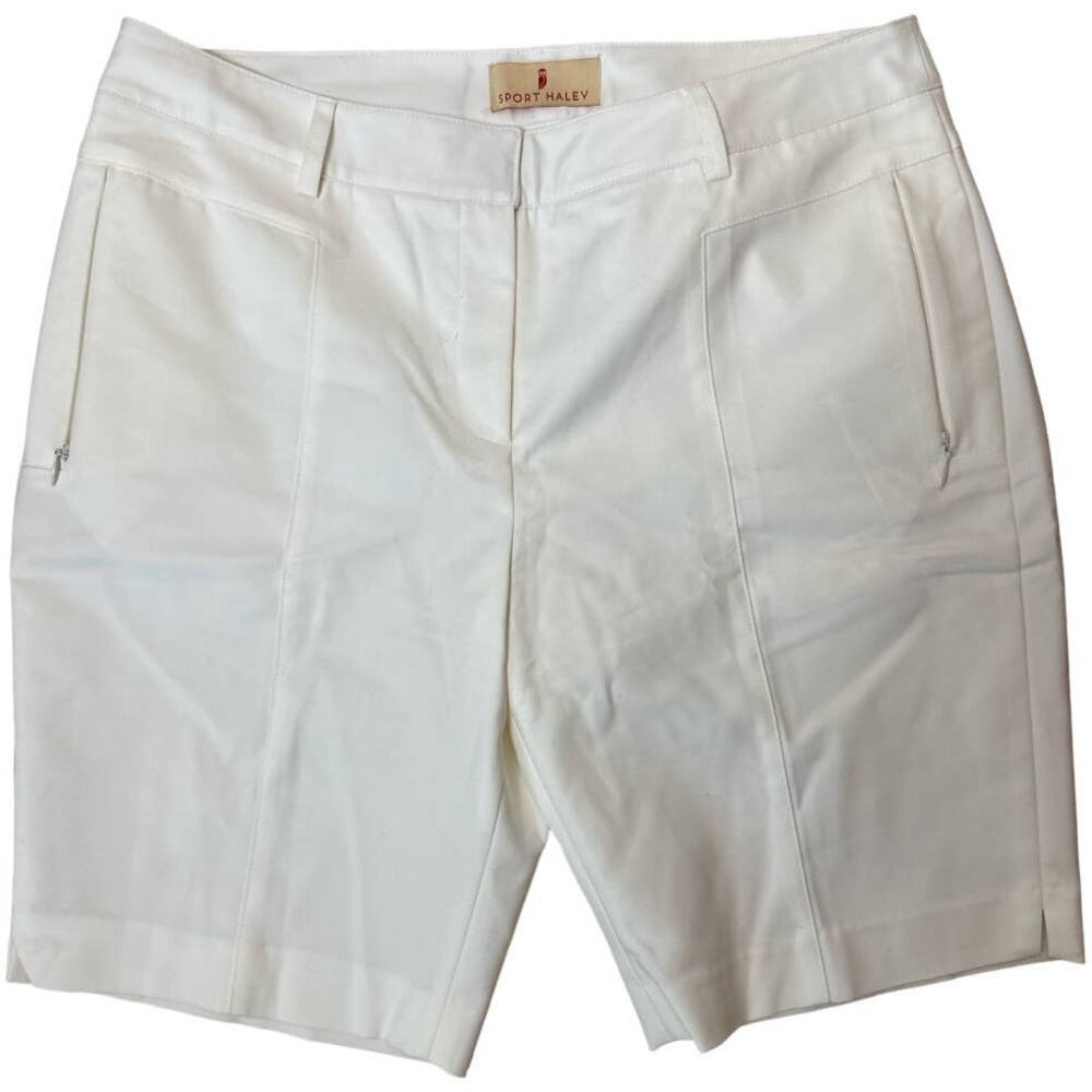 Sport Haley White Golf Bermuda Shorts Women's Size 8
